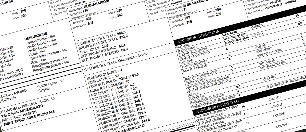 Distinta base di produzione generata automaticamente dall'ordine confermato